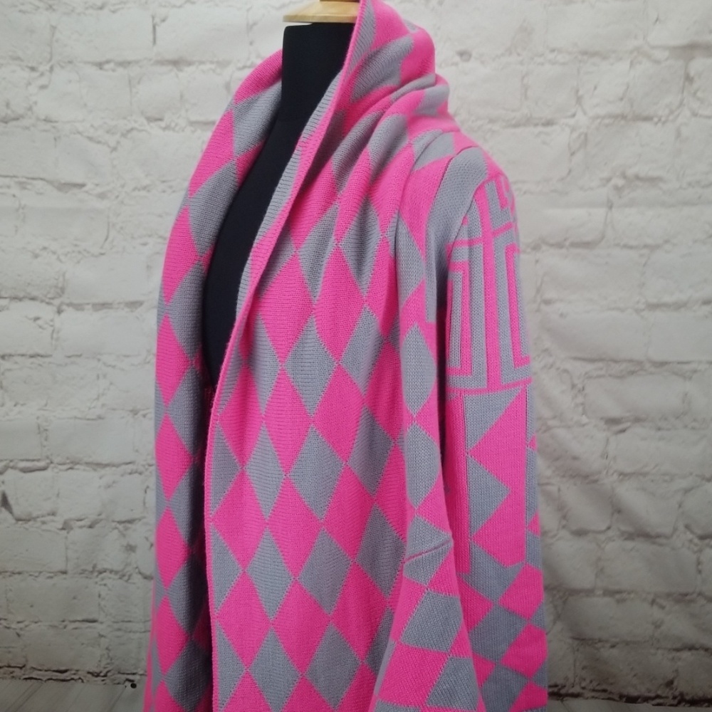 Ekklesia Pink and Gray Sweater